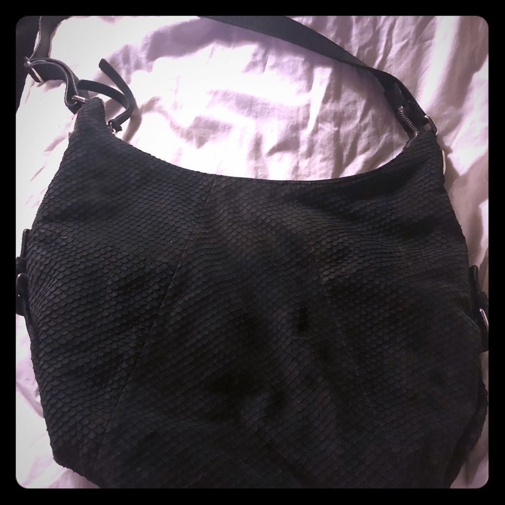Stuart Weitzman Snake Skin Bag - like new